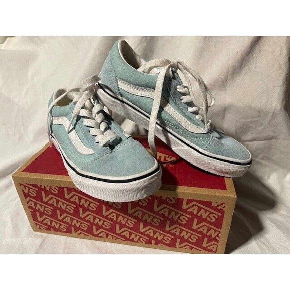 VANS Old Skool Youth Skater Shoes Sneakers Kids Size 2 Skateboard Athletic NEW